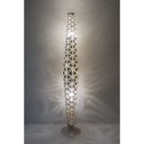 FLOOR LAMP WSD BRASS SILVER PLATED 180 - FLOOR LAMPS